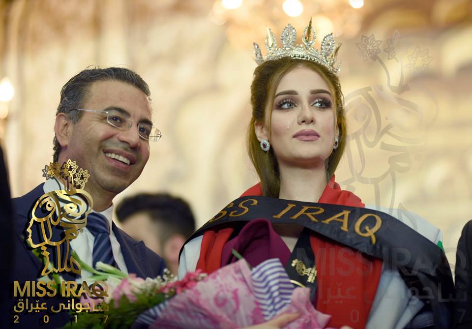 Miss Iraq Vian Amer Noori during the Miss Iraq Pageant ceremony in Baghdad, Iraq, May 25, 2017. (Photo: Miss Iraq)